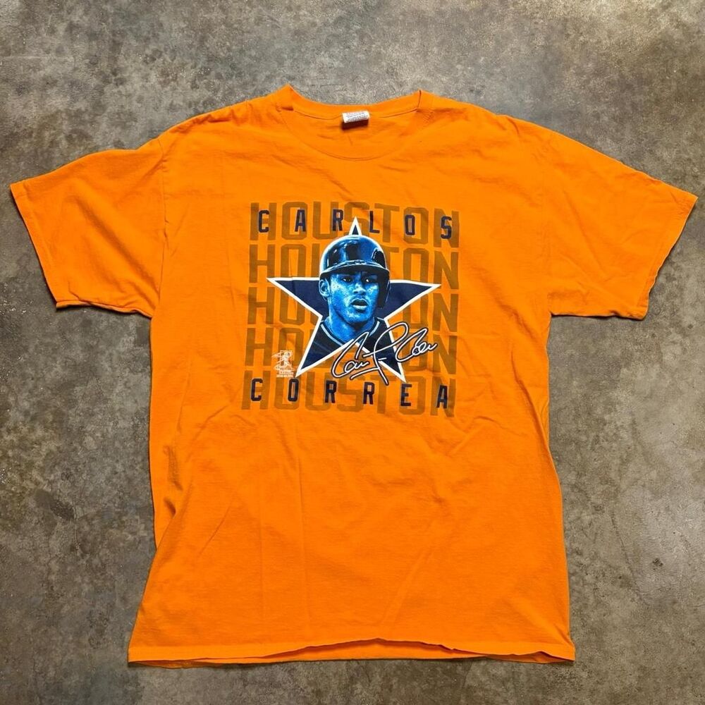 Carlos Correa Astros baseball graphic tee